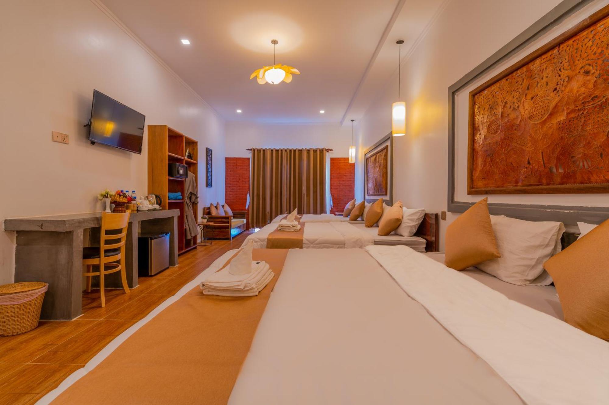 Angkor Rithy Boutiquese Bed & Breakfast เสียมราฐ ภายนอก รูปภาพ